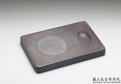 图片[3]-Songhua rectangular purple inkstone, Qing dynasty, Qianlong reign (1736-1795)-China Archive